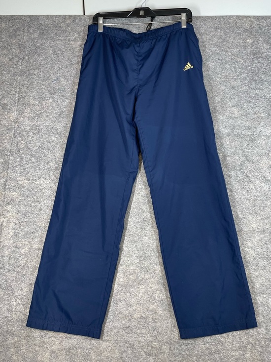 adidas Other - Vintage Y2K Adidas Track Pants Blue Small Athletic Windbreaker Joggers Training